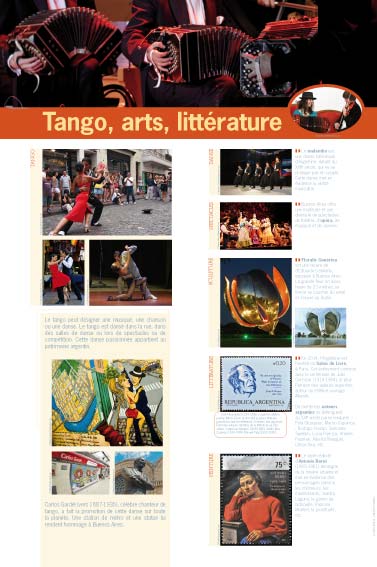 Argentine exposition tango arts littérature 