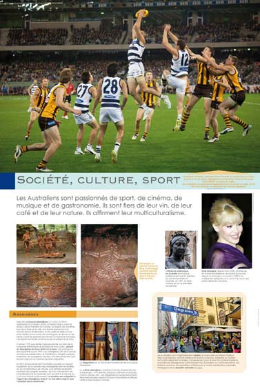 Exposition Australie Société, culture, sport