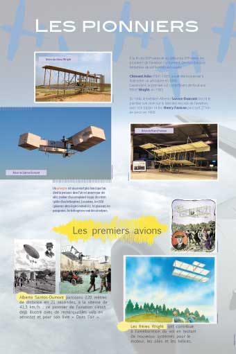 Les pionniers  - Les premiers avions