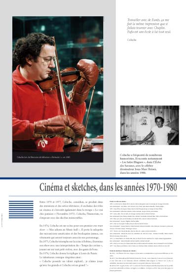 exposition Coluche Cinéma et sketches