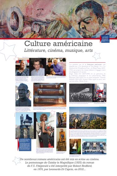 Culture américaine,  Littérature, cinéma, musique, arts