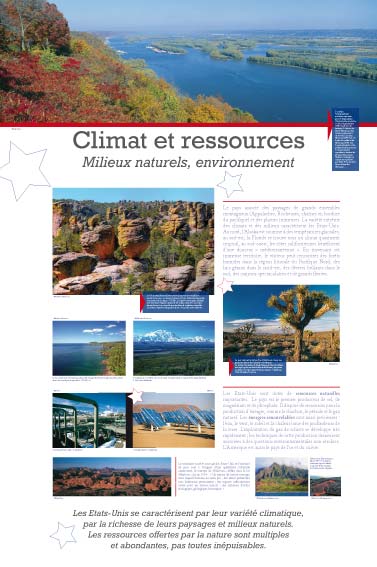 Climat et ressources, Milieux naturels, environnement