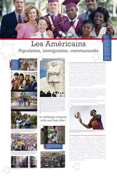 Les Américains, Population, immigration, communautés