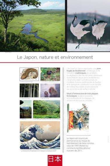 Exposition Japon Le Japon, nature et environnement