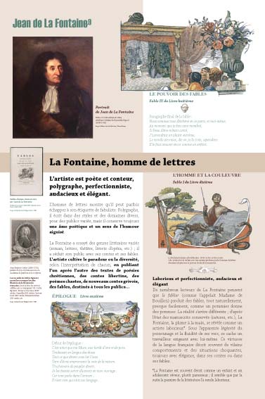 La Fontaine, homme de lettres 