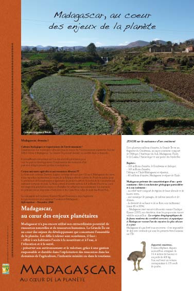 Madagascar, au cœur des enjeux de la planète