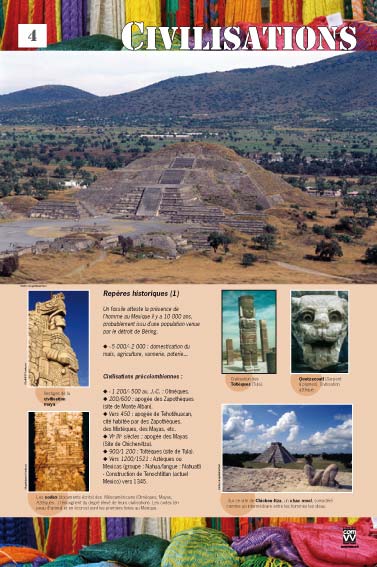 Exposition Mexique Civilisations - Repères historiques (1) 