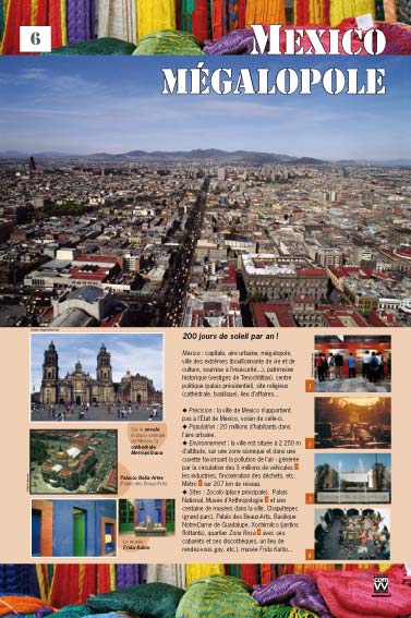 Exposition Mexique Mexico mégalopole - 200 jours de soleil par an ! 