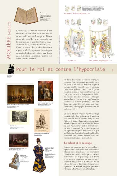 Exposition Molière  - Pour le roi et contre l’hypocrisie Le talent et le courage