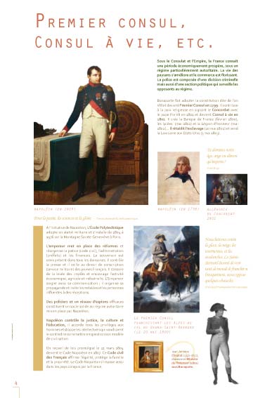 Exposition Napoléon Premier consul, Consul à vie,etc. 