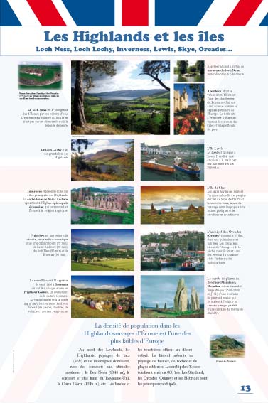 Les Highlands et les îles - Lochness, Loch Lochy, Inverness, Lewis, Skye, Orcades...