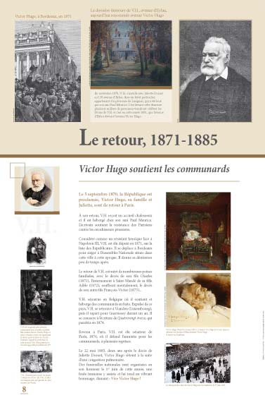 Exposition Victor Hugo - Victor Hugo soutient les communards