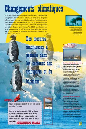 Exposition Changements climatiques