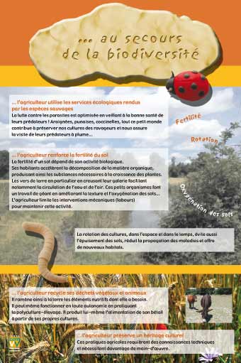 Exposition Au secours de la biodiversité