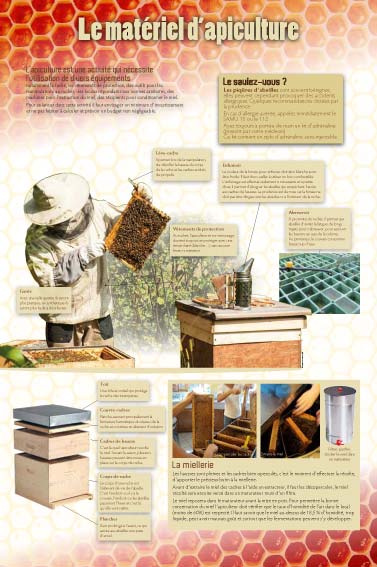exposition le matériel d'apiculture 