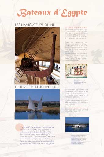 Bateaux d’Egypte 