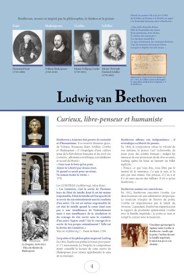 Exposition  Beethoven - Curieux, libre-penseur et humaniste