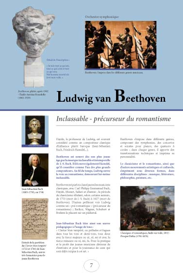 Exposition  Beethoven - Inclassable - précurseur du romantisme
