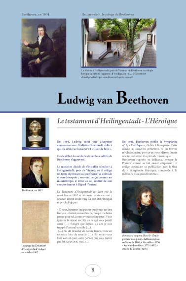 Exposition  Beethoven - Le testament d’Heilingentadt - L’Héroïque