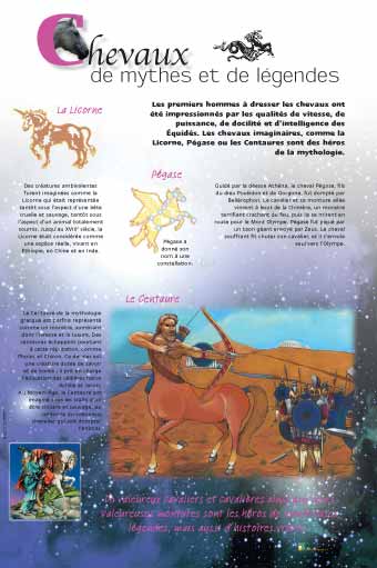 Chevaux de mythes et de légendes