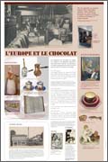 Exposition chocolat, exposition cacao, L'Europe et le chocolat 