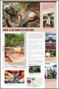 Exposition chocolat, exposition cacao, Les cacaoculteurs 