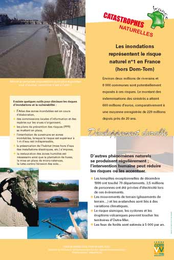 Exposition Développement durable Catastrophes naturelles