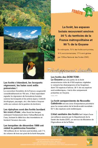 Exposition Développement durable Forêts