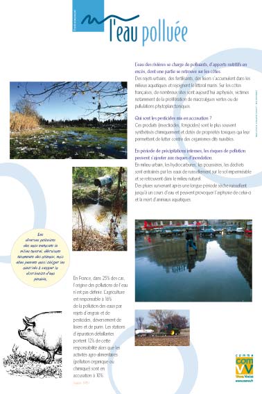 L'eau polluée - Exposition L’eau 