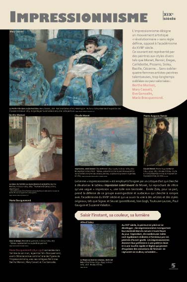EXPOSITION Femmes peintres, Impressionnisme - XIXe siècle