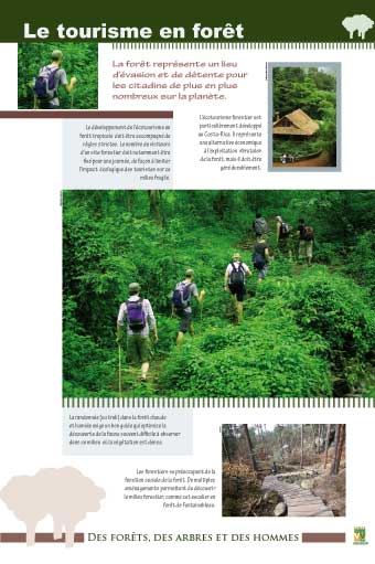 exposition Le tourisme en forêt