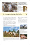 Exposition Fromages Le fromage est un produit laitier