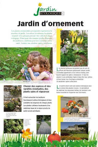 Exposition jardin écologique Jardin d’ornement