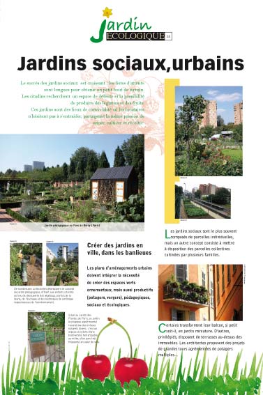 Exposition jardin écologiqueJardins sociaux, urbains