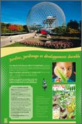 Exposition  Jardins, jardinage et développement durable