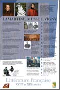 Exposition Lamartine, Musset, Vigny