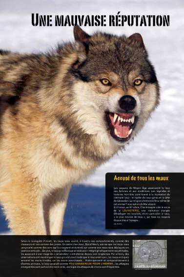  Exposition Le loup - Préserver la biodiversité