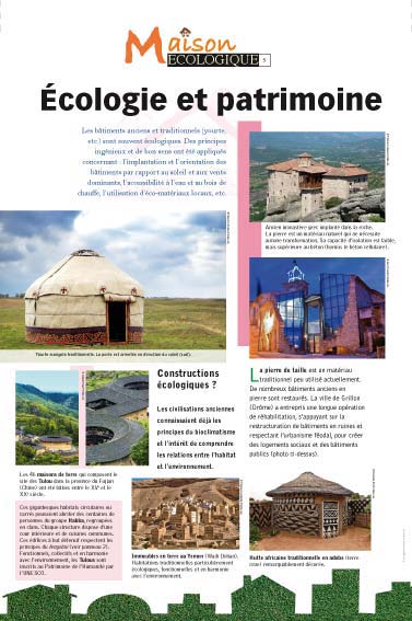  Écologie et patrimoine