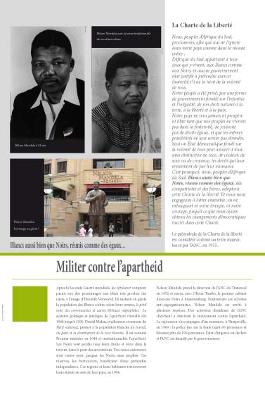 exposition Mandela milite contre l'apartheid