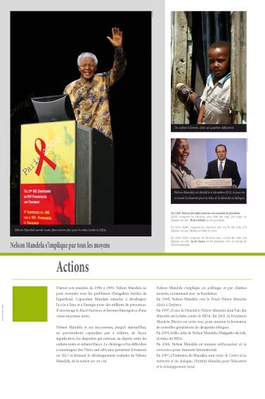 exposition Actions de Nelson Mandela culturelle