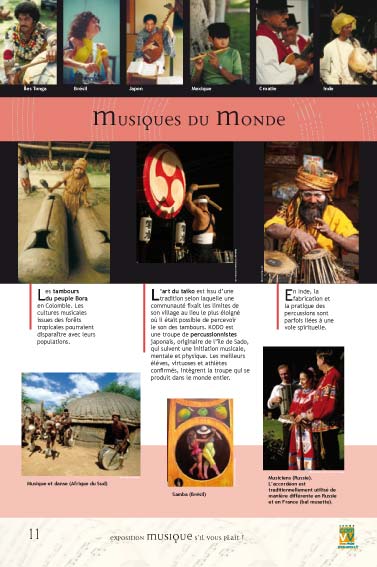  Exposition musique Musiques du monde