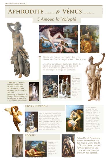 Exposition Mythologie  Aphrodite & Vénus