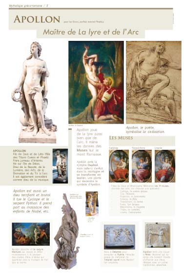 Exposition Mythologie  Apollon