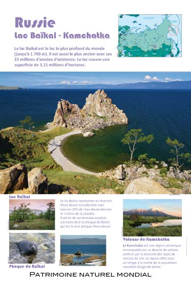 Russie - Lac Baïkal - Kamchatka