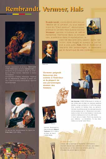 Rembrandt, Vermeer, Hals