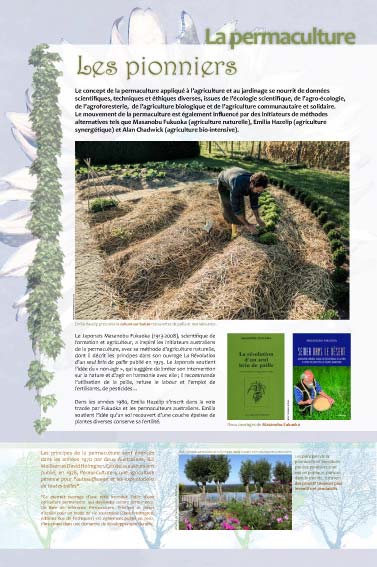 exposition Permaculture les pionniers 