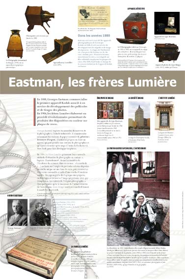 Exposition La photographie Eastman, les frères Lumière