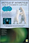 Exposition  Arctique et antarctique  changements climatiques