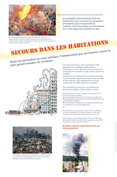 exposition pompiers Secours dans les habitations 