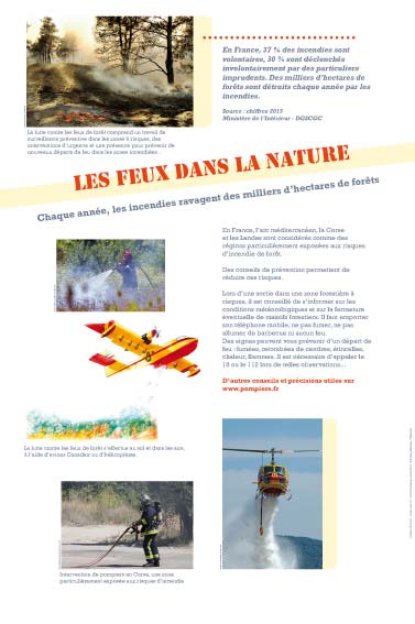 exposition pompiers Les feus dans la nature 